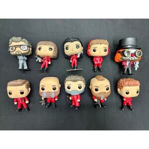Funko Pop La Casa De Papel #741-744 and #913-918 Complete Base Set, Loose
